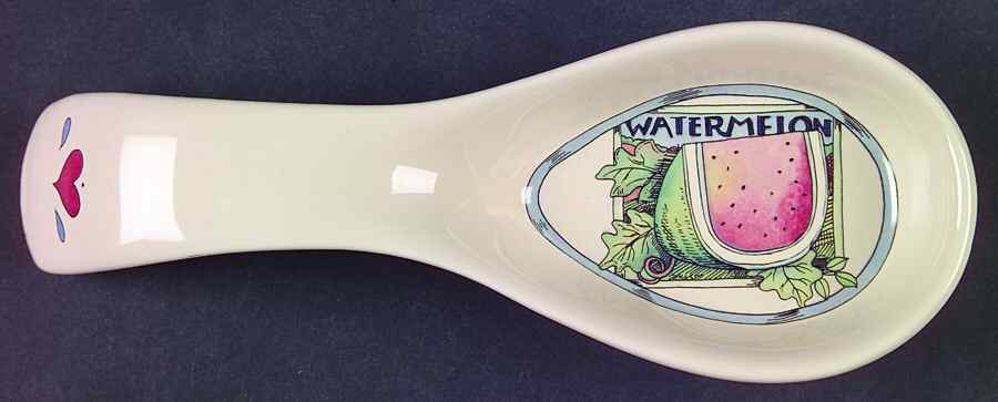 Harvest Fair Spoon Rest/Holder (Holds 1 Spoon) by Certified International-1