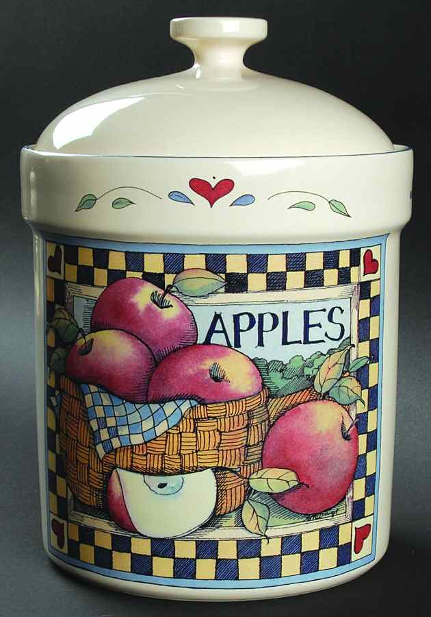 Harvest Fair Extra Large Canister & Lid by Certified International-1
