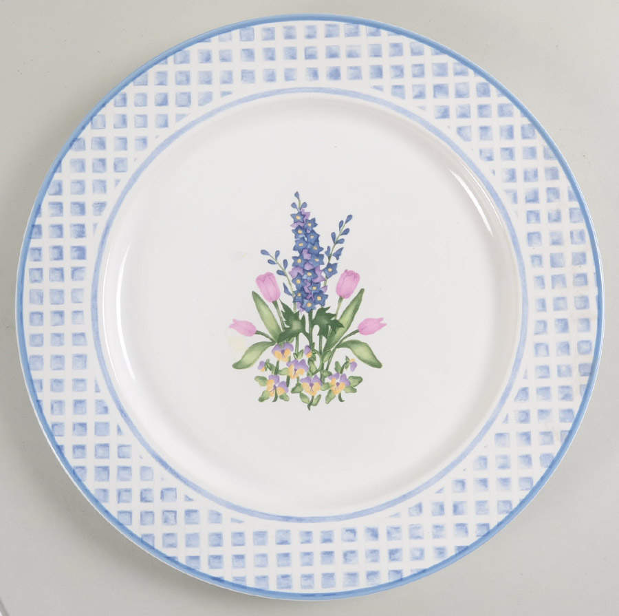 Delphinium 12" Chop Plate (Round Platter) by Certified International-1