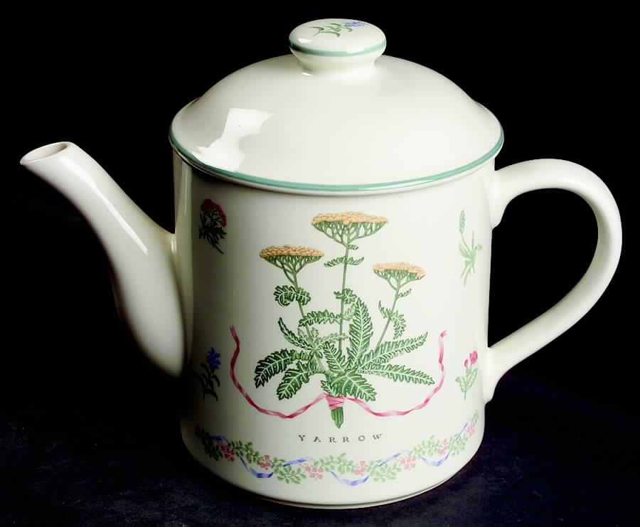 Woodbine Meadows Teapot & Lid by Certified International-1