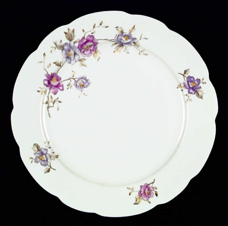 Louise (Scalloped) Dinner Plate by Cmielow (Poland)-1
