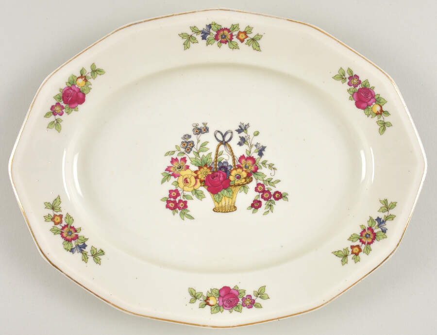 CIM16 12" Oval Serving Platter by Crown Imperial-1