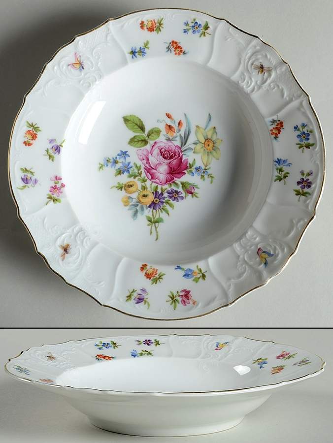 CIM6 (CZE) Large Rim Soup Bowl by Crown Imperial-1