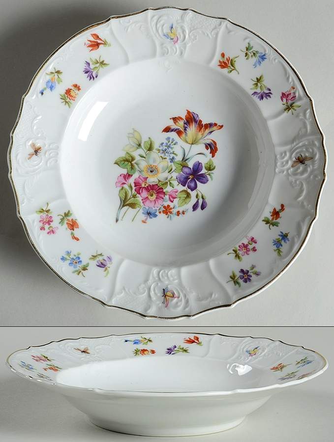 CIM6 (CZE) Large Rim Soup Bowl by Crown Imperial-1