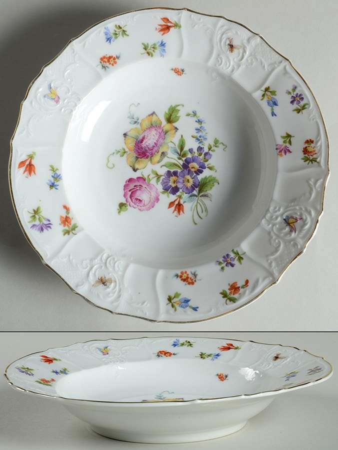 CIM6 (CZE) Large Rim Soup Bowl by Crown Imperial-1