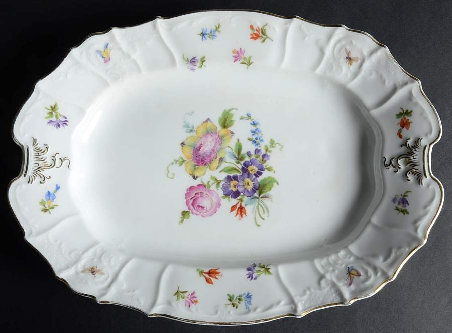 CIM6 (CZE) 11" Oval Serving Platter by Crown Imperial-1