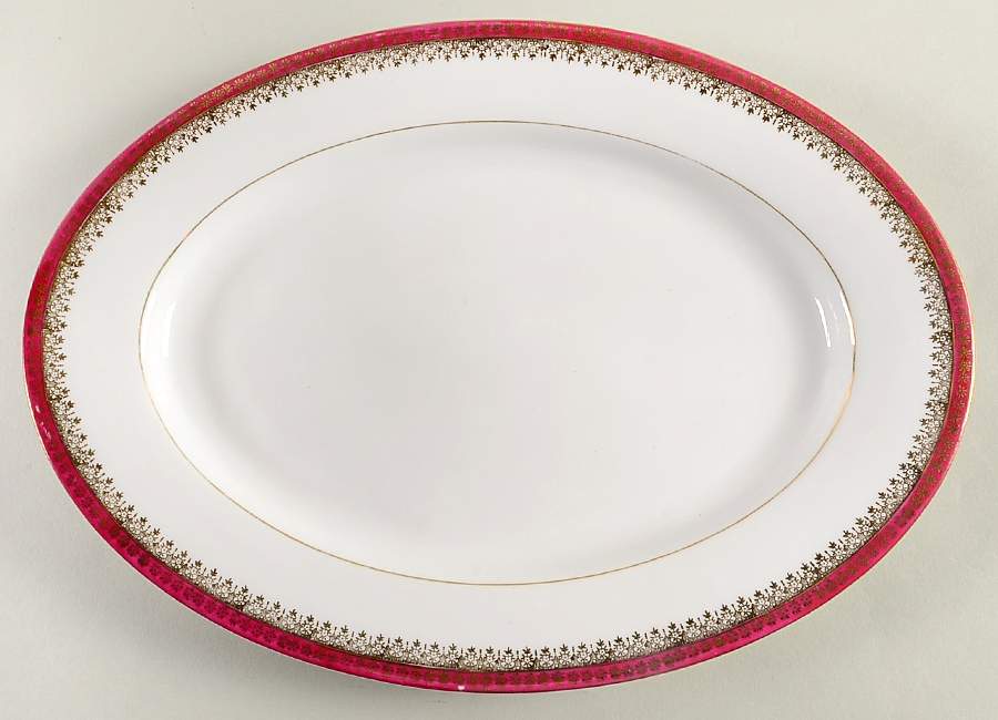 CIM9 12" Oval Serving Platter by Crown Imperial-1