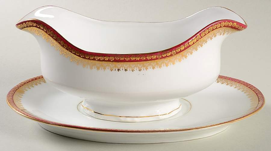 CIM9 Gravy Boat & Underplate by Crown Imperial-1