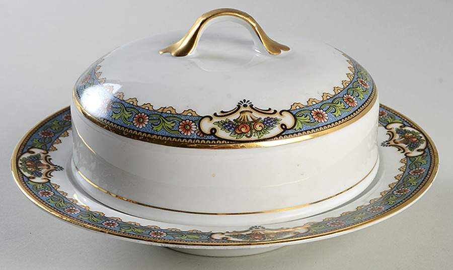 Clayton Round Covered Butter by Crown Imperial-1