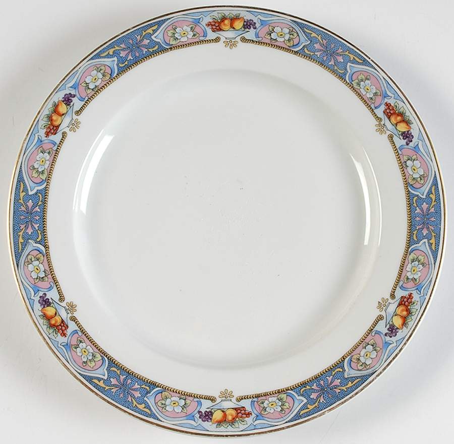 Clementine Luncheon Plate by Crown Imperial-1