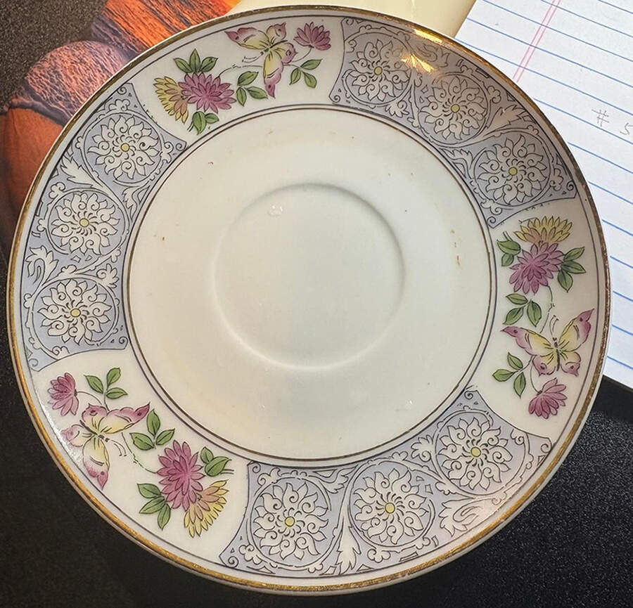 Nankin (Cze) Saucer by Crown Imperial-1