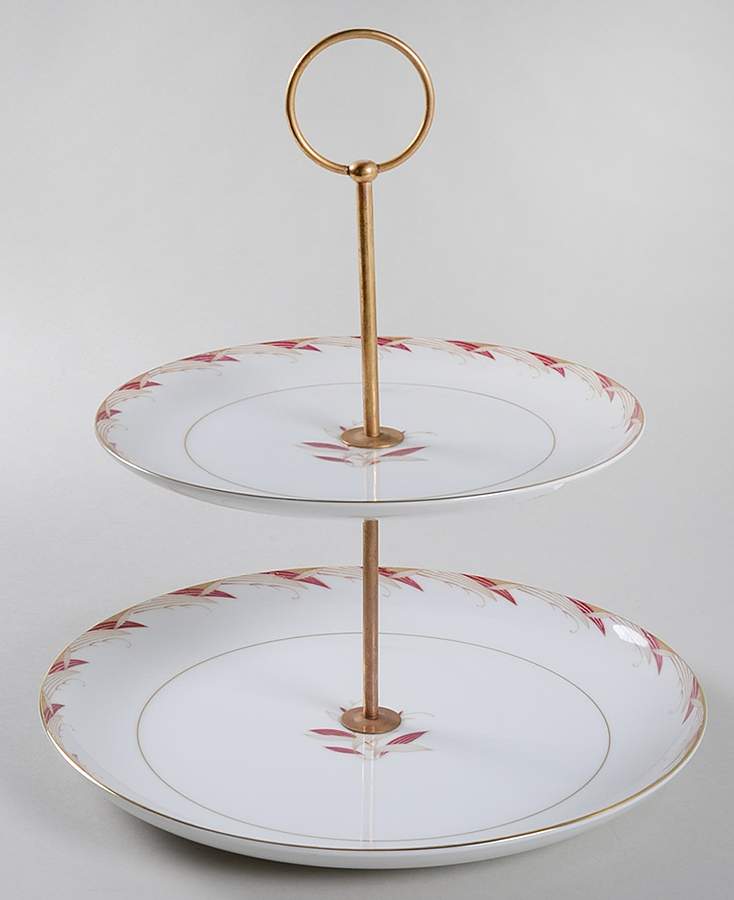 Cavalier 2 Tiered Serving Tray (Dinner & Salad Plate) by Citadel-1
