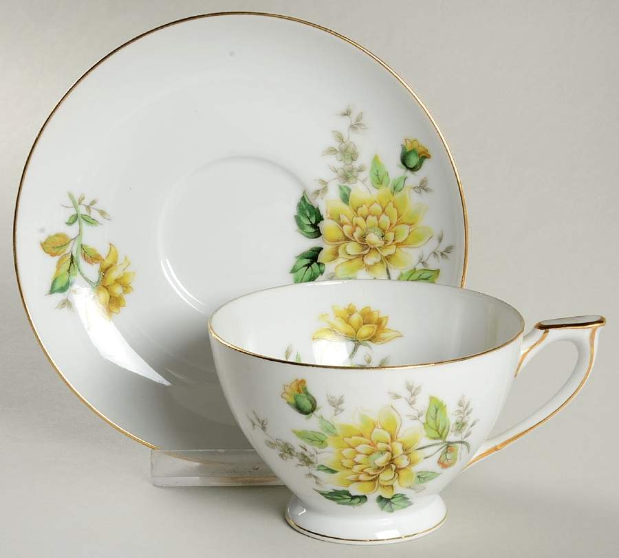 Dorset Footed Cup & Saucer Set by Citadel-1