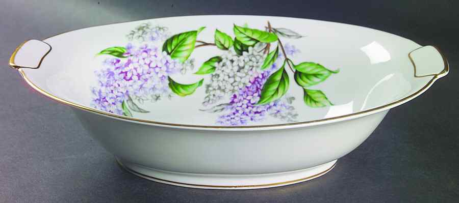 Lilac 10" Oval Vegetable Bowl by Citadel-1