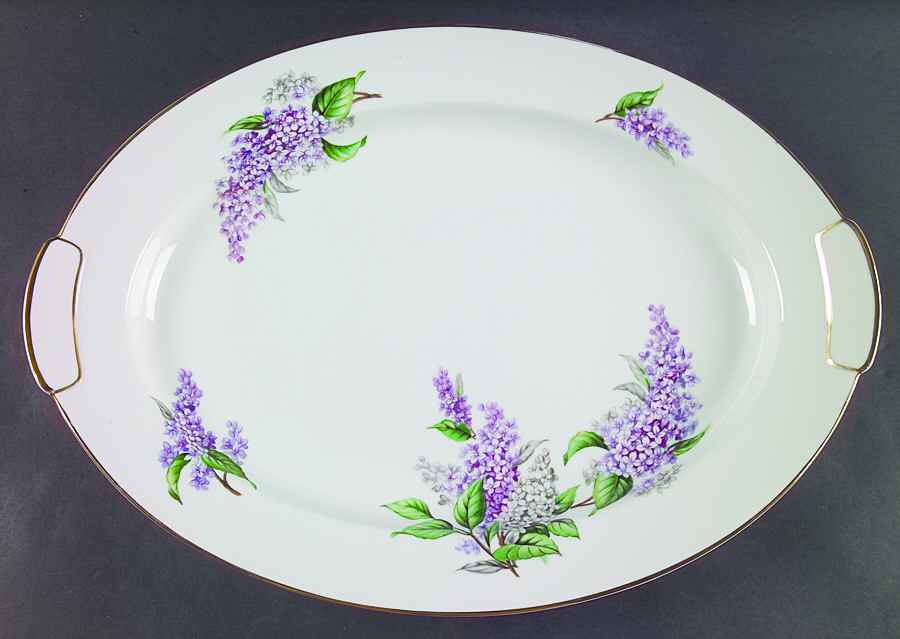 Lilac 17" Oval Serving Platter by Citadel-1