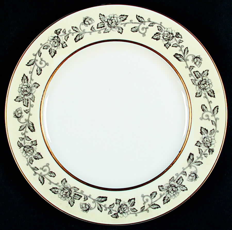 Minuit Rose Dinner Plate by Citadel-1