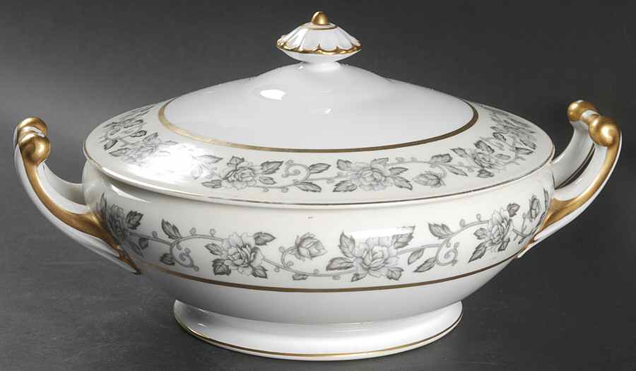 Minuit Rose Round Covered Vegetable by Citadel-1