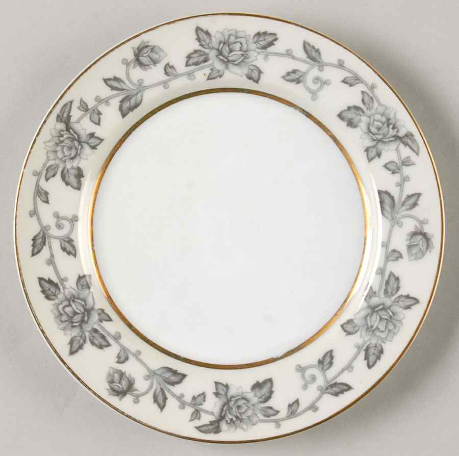 Minuit Rose Bread & Butter Plate by Citadel-1