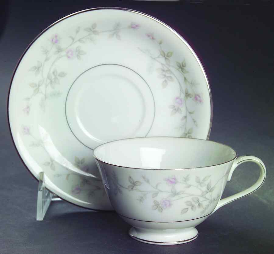 Sybil Footed Cup & Saucer Set by Citadel-1