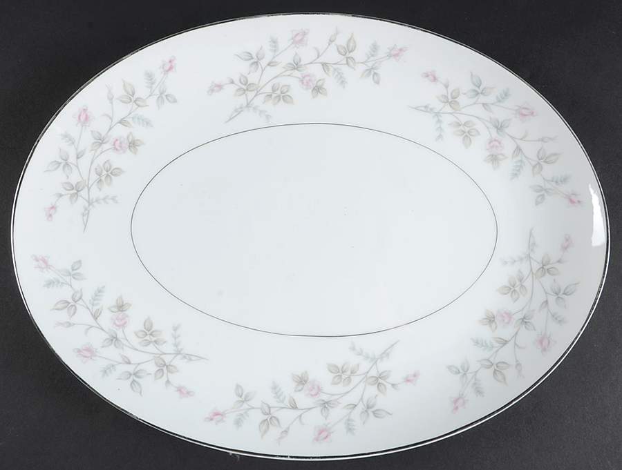 Sybil 14" Oval Serving Platter by Citadel-1