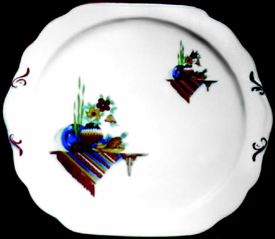 CIV1 Dinner Plate by Crown Ivory-1
