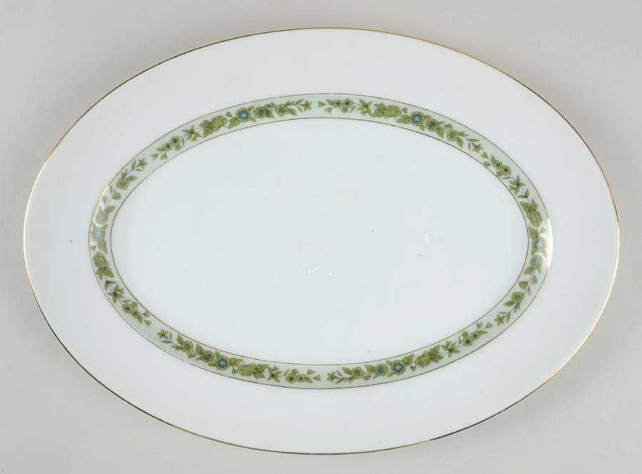 Glenwood 12" Oval Serving Platter by Claridge-1