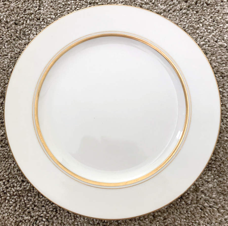Marquise (Gold) Salad Plate by Claridge-1