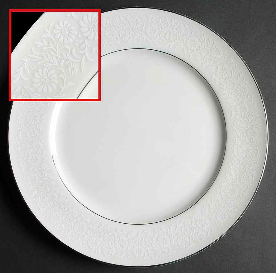 Moonlight Dinner Plate by Claridge-1