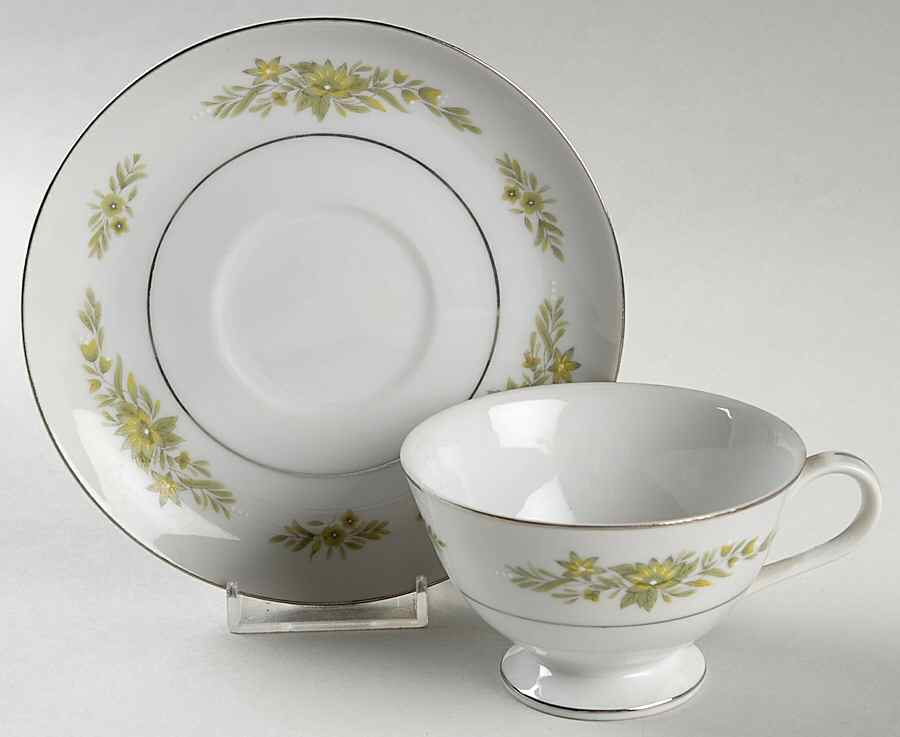 Sutton Footed Cup & Saucer Set by Claridge-1