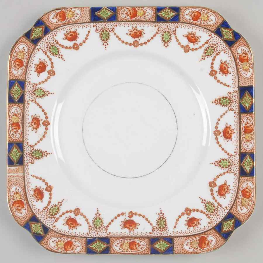3775 Square Luncheon Plate by Colclough-1