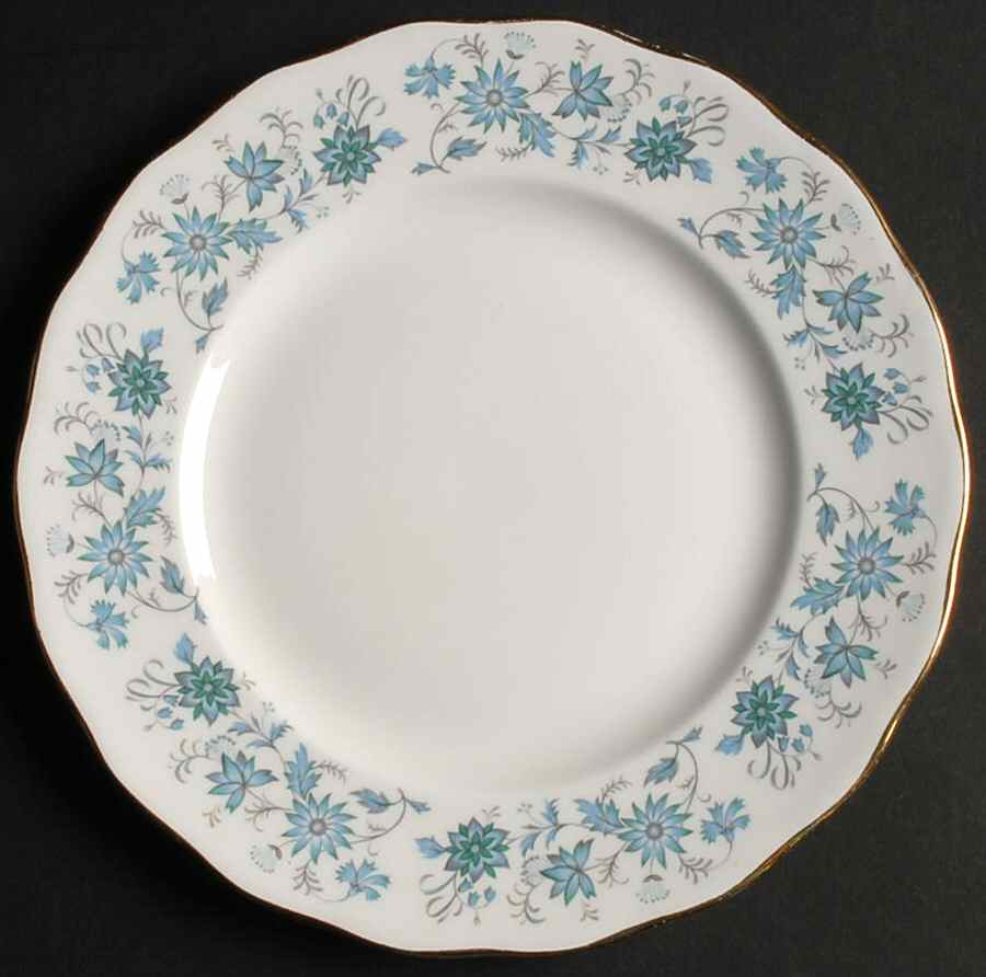 Braganza Salad Plate by Colclough-1