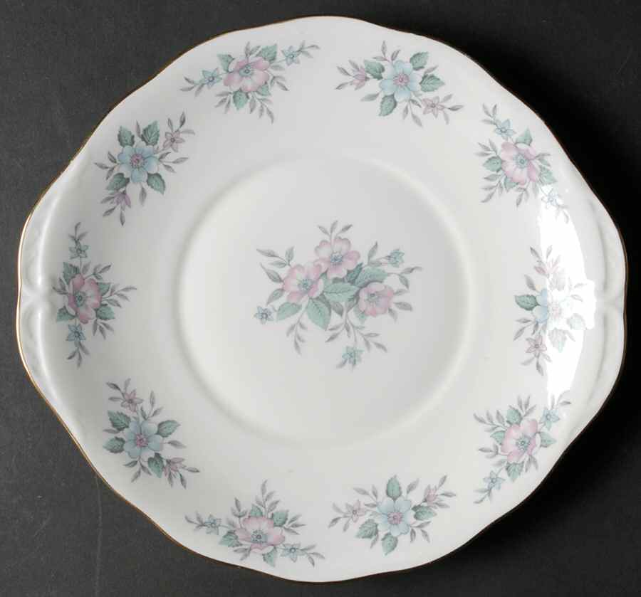 8378 Handled Cake Plate by Colclough-1