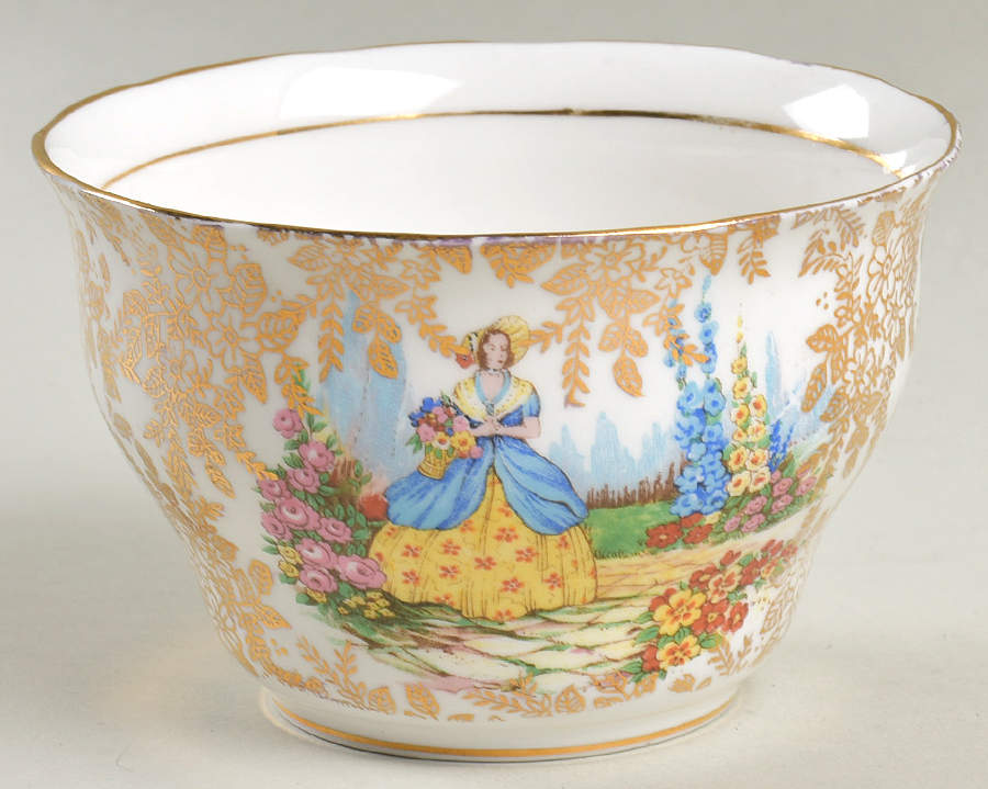 CLC10 Open Sugar Bowl by Colclough-1