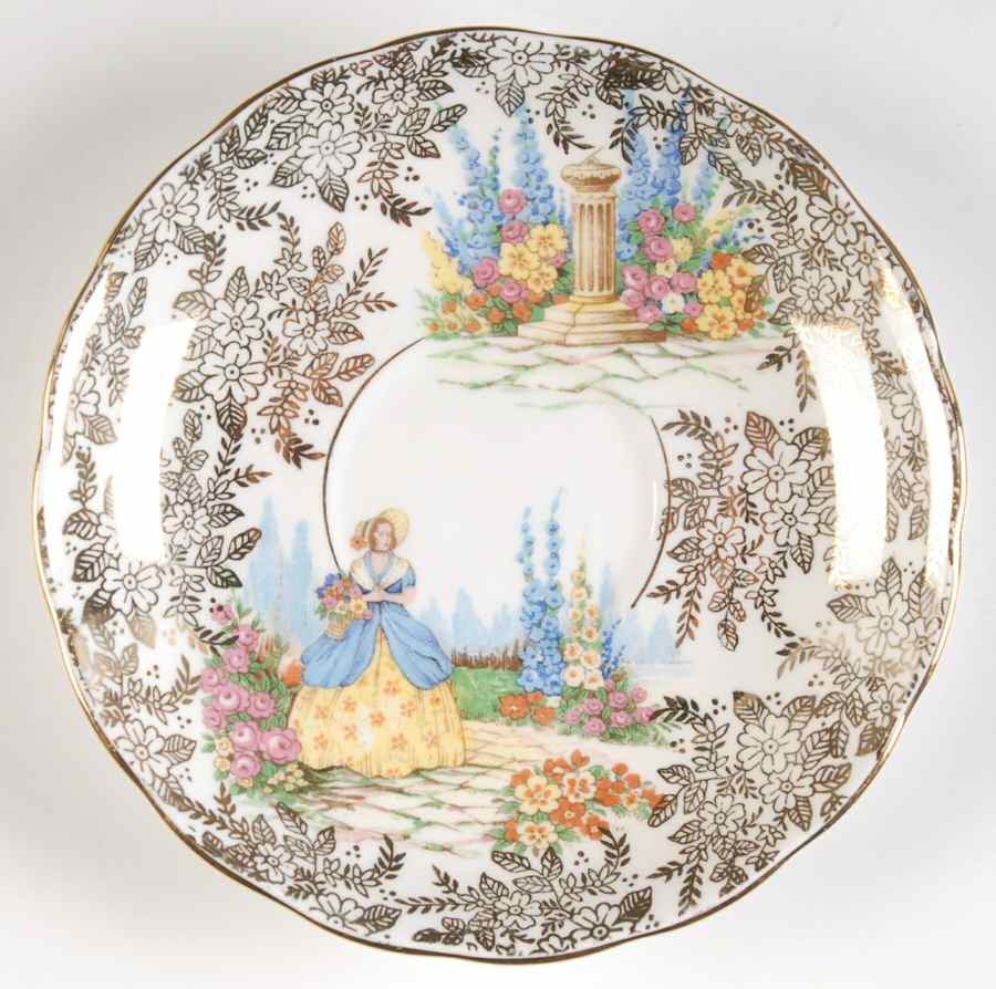 CLC10 Saucer by Colclough-1