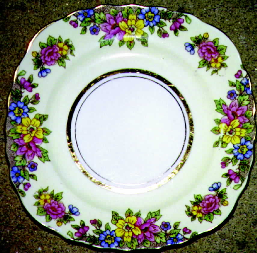 6461 Square Salad Plate by Colclough-1