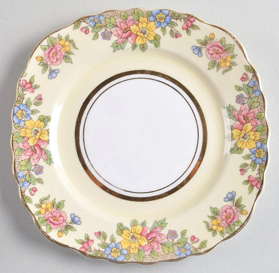 6461 Bread & Butter Plate by Colclough-1