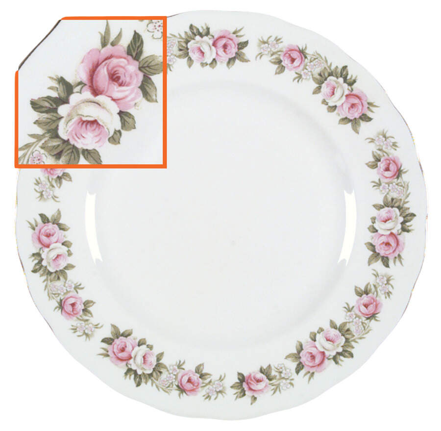 Enchantment Dinner Plate by Colclough-1
