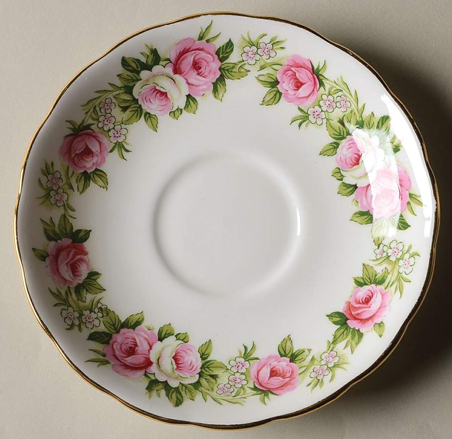 Enchantment Saucer by Colclough-1