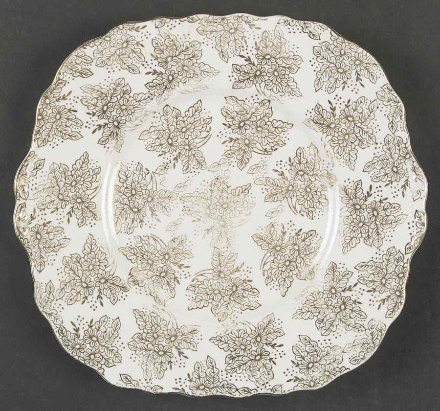 CLC8 Square Handled Cake Plate by Colclough-1