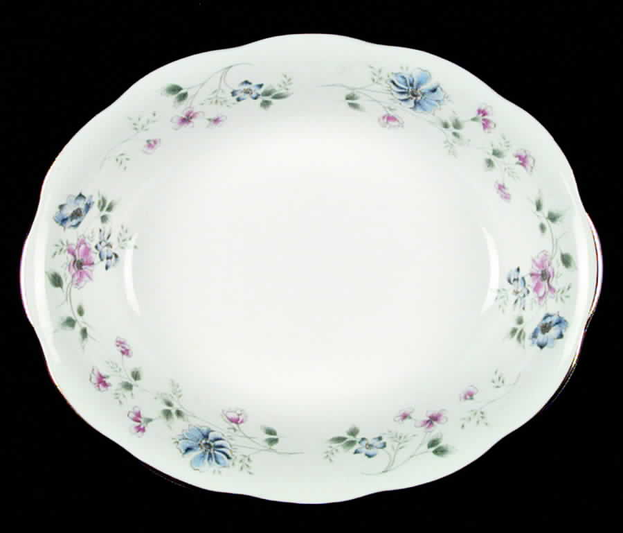 Hartley 9" Oval Vegetable Bowl by Colclough-1