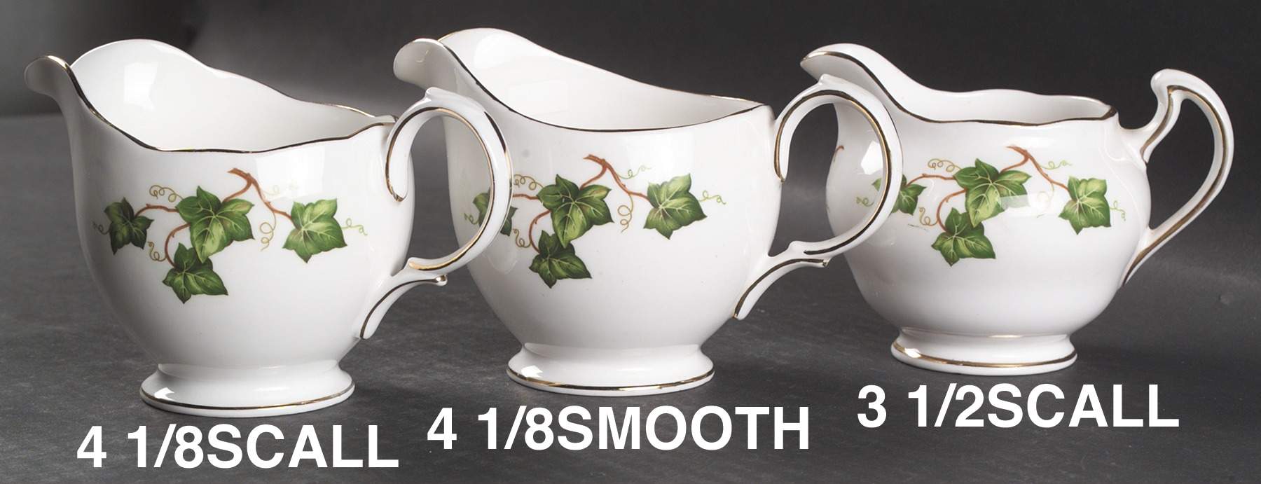 Ivy Leaf Creamer by Colclough-1