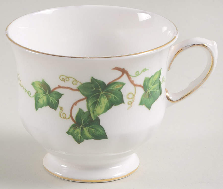 Ivy Leaf Footed Demitasse Cup by Colclough-1