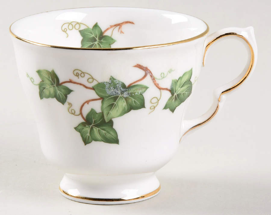 Ivy Leaf Footed Demitasse Cup by Colclough-1