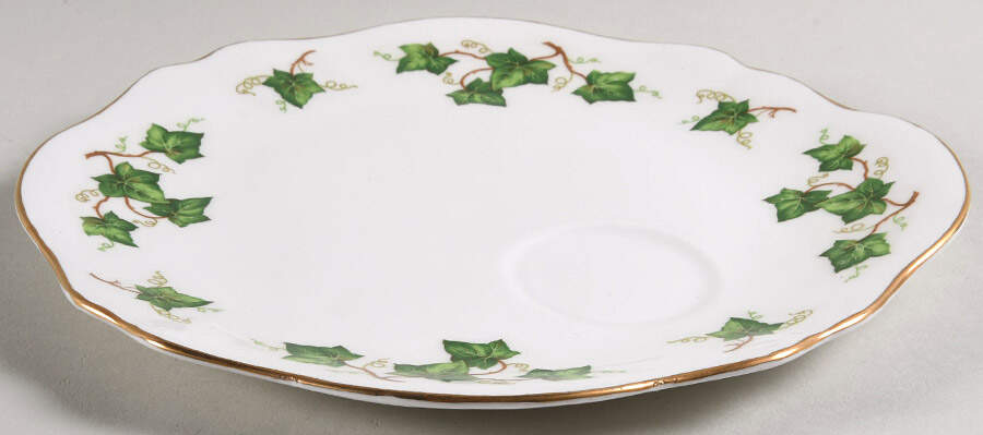 Ivy Leaf Snack Plate by Colclough-1