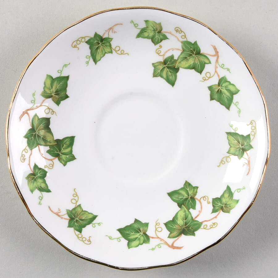 Ivy Leaf Saucer for Footed Cup by Colclough-1