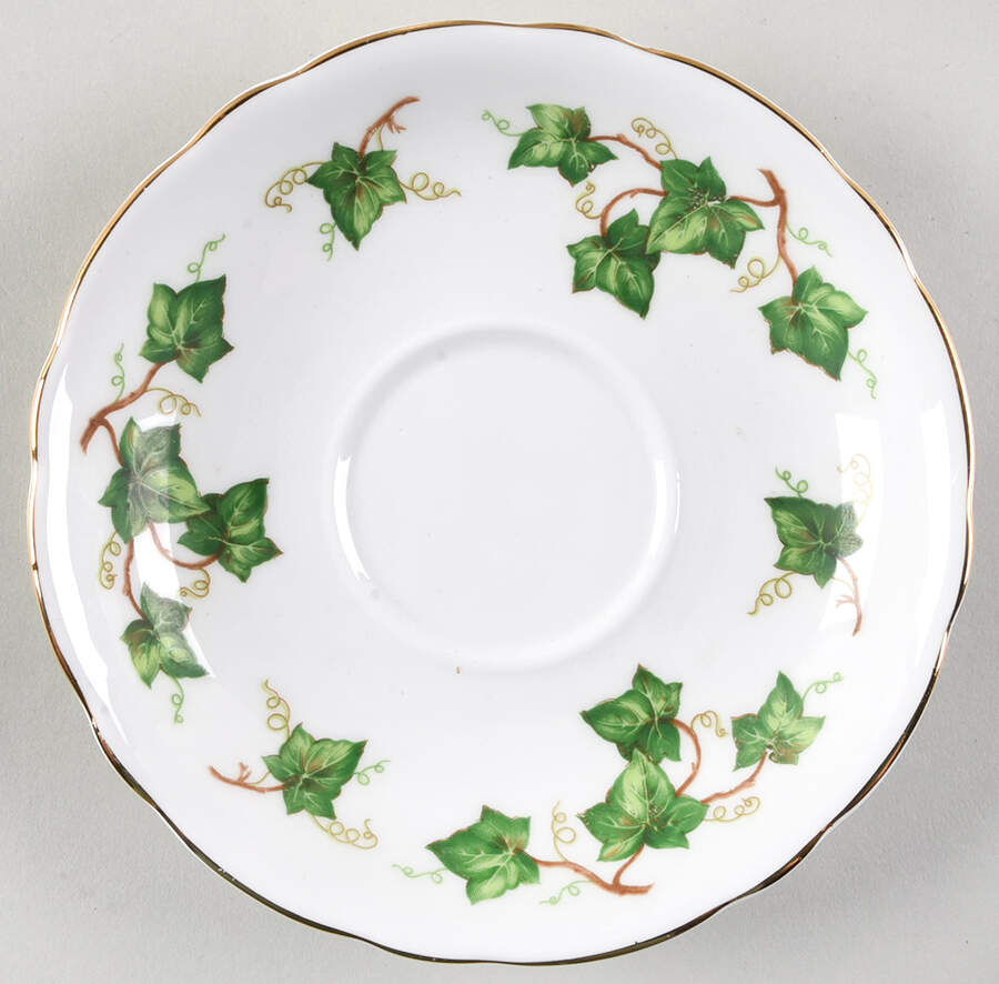 Ivy Leaf Saucer for Footed Cup by Colclough-1