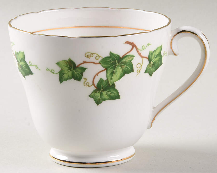 Ivy Leaf Footed Cup by Colclough-1