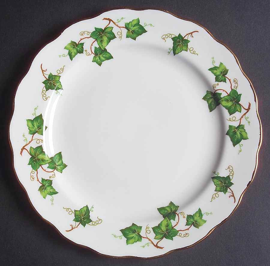 Ivy Leaf Salad Plate by Colclough-1