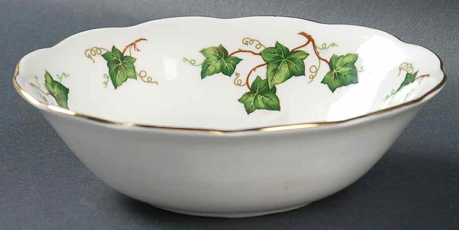 Ivy Leaf Coupe Cereal Bowl by Colclough-1
