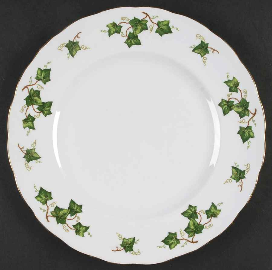 Ivy Leaf Dinner Plate by Colclough-1